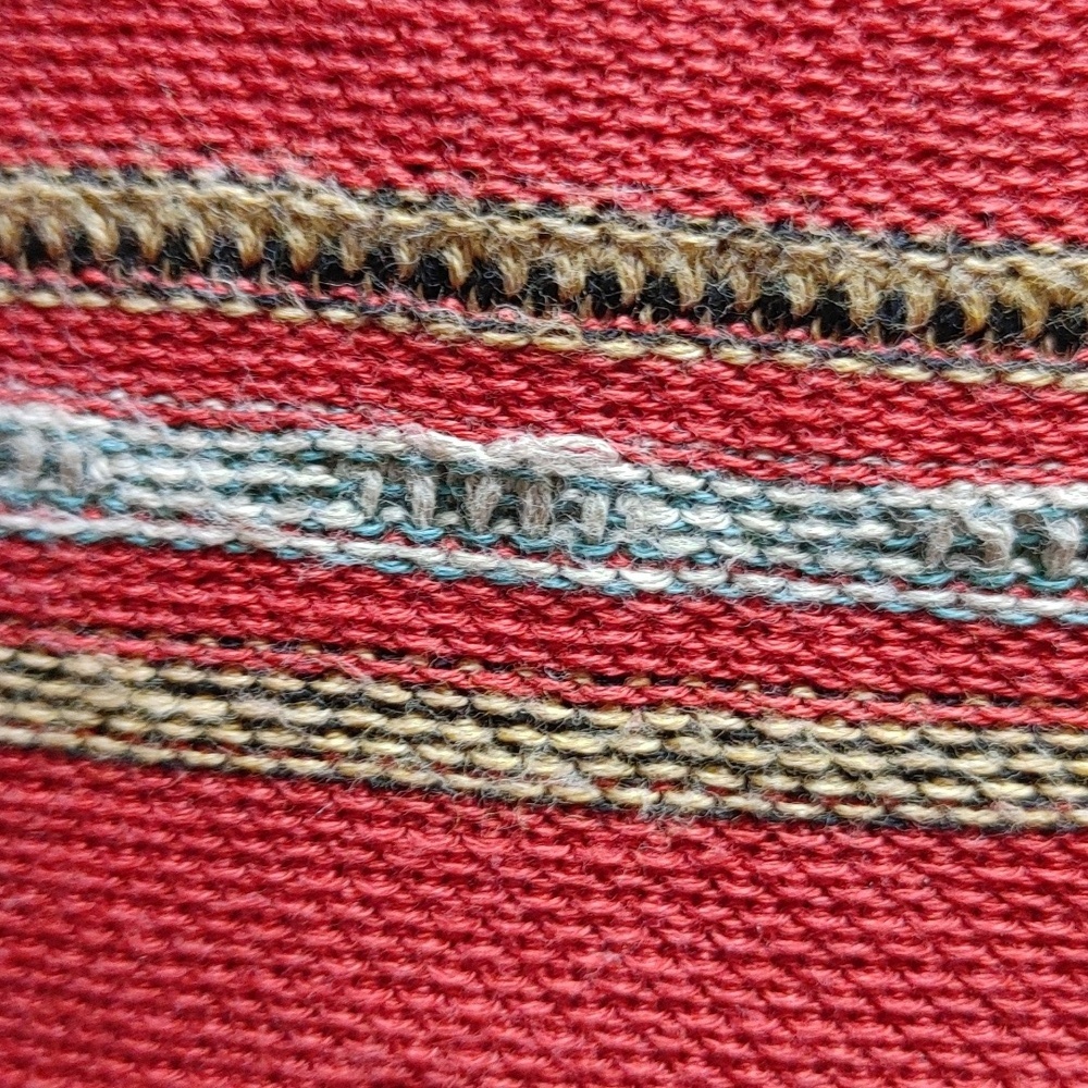 Peruvian Connection Cotton Knit Sleeveless Dress in Rust - Picture 6 of 16